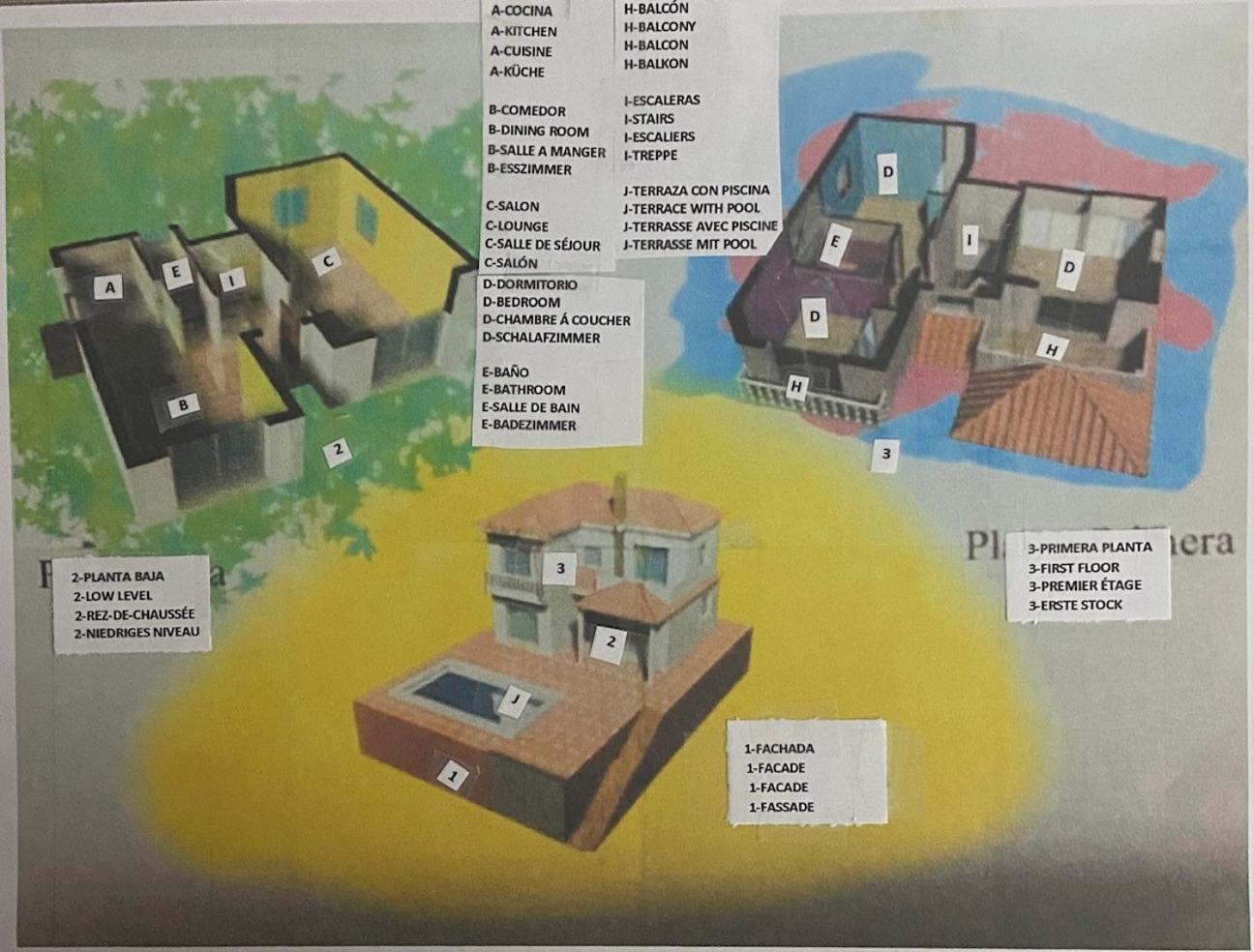 Vakantiehuis Casa Rosi, Vistas Al Mar, Piscina Privada Y A/a *