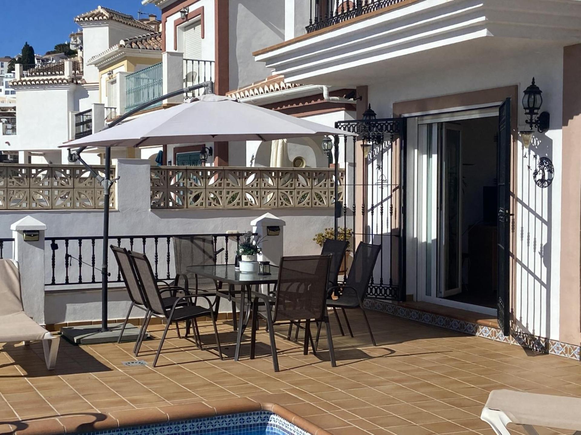 Vakantiehuis Casa Rosi, Vistas Al Mar, Piscina Privada Y A/a Nerja